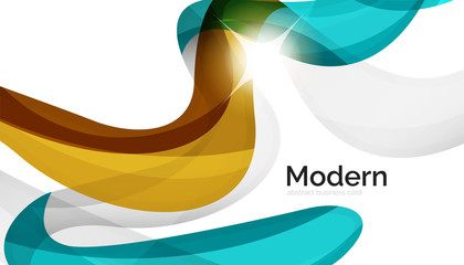 Shiny wave modern motion template