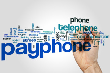 Payphone word cloud