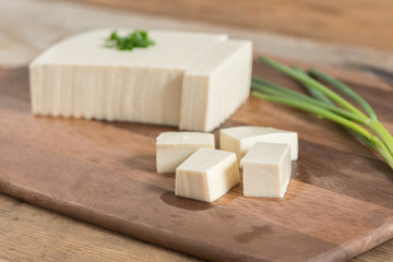 Raw Soy Tofu.