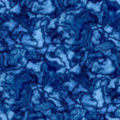 Seamless texture green color soluble in water. Green marbling.