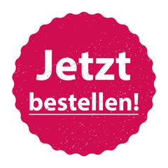 Jetzt bestellen! - Sticker
