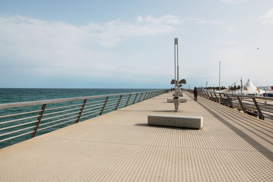 Passeggiata sul molo