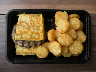 junk food american breakfast unhealthy