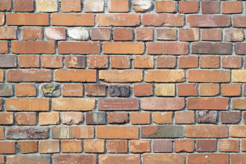 Fototapeta premium レンガの壁の背景素材 Brick wall background