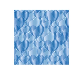 Seamless pattern ice hearts background