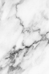 White marble texture background pattern with high resolution.