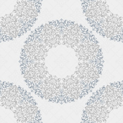 Seamless damask pattern.