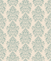 Seamless damask pattern.