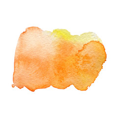 orange watercolor background