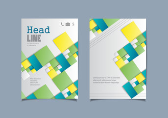 Cover Design - Vector Illustration, Graphic Design. Modern Concept 