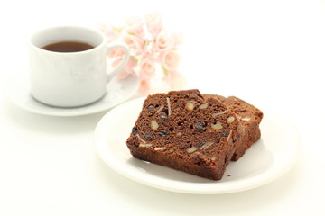 チョコレートパウンドケーキ