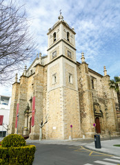 Fototapeta na wymiar Parish Church of Santiago in Don Benito, Extremadura Caceres