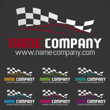logo course automobile 
