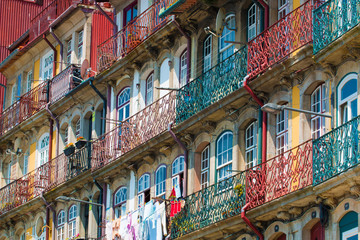 Oporto old buildings