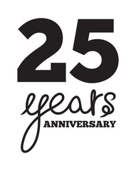 25 years anniversary