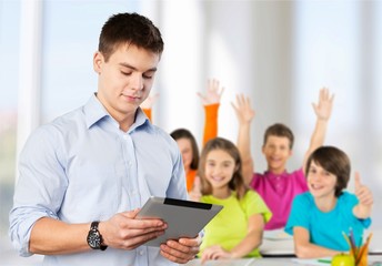 Fototapeta premium Tablet.