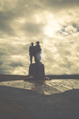 Scotland - Fort William - Combat Monument