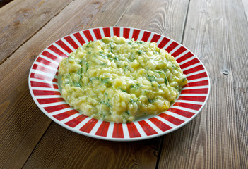 risotto with pumpkin
