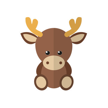 illustration of a moose