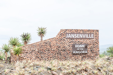 Name board for Jansenville