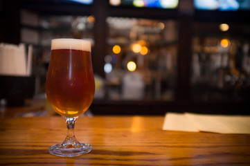 Glass of Dark Beer