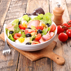 fresh vegetable salad
