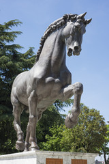 Leonardo da Vinci Horse statue in Milan, Italy