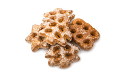 Christmas cookies isolated