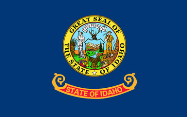 Flag of Idaho, USA