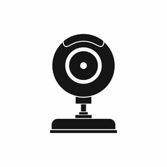 Webcam icon in simple style