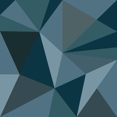 Fototapeta premium abstract dark gray polygonal illustration background vector