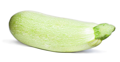 Marrow squash isolated on white with clipping path