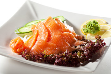 Salmon Sashimi