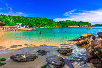Azeda Beach in Buzios, Rio de Janeiro. Brazil