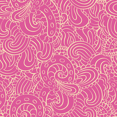 Oriental Vector Floral pattern.