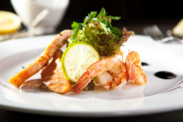 Olivier Salad with Seafood
