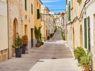 Fototapeta na wymiar Mallorca - Altstadt von Alcudia