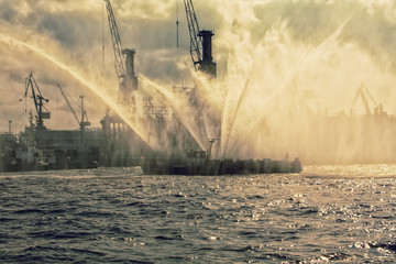 Fototapeta premium Wasserspiele