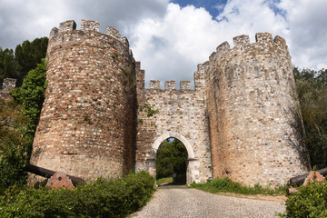 Fototapeta na wymiar Tres Coroas ,(Three Crowns) Tower, Estremoz, Alentejo region, Portugal