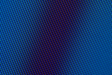 Closeup pixels of LCD TV screen