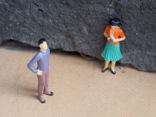 Conflict between man and woman
