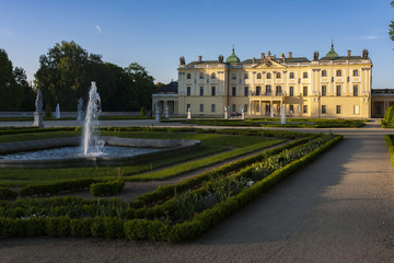 Palace in Bialystok , the historic residence of Polish magnate.