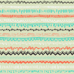 Ornamental ethnic seamless pattern.