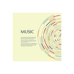 Vector Template, Music Party, Music Festival, Music Sound, Music Poster