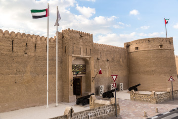 Naklejka premium Fort Al Fahidi w Dubaju
