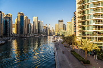 Naklejka premium Dubai Marina