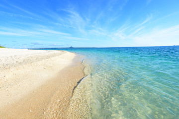 沖縄の美しいビーチ