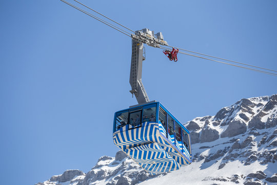 saentis mountain furnicular switzerland