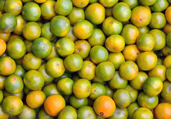 orange in basket