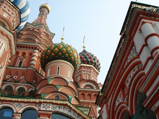 Fototapeta na wymiar St. Basils Cathedral - Moscow Red square